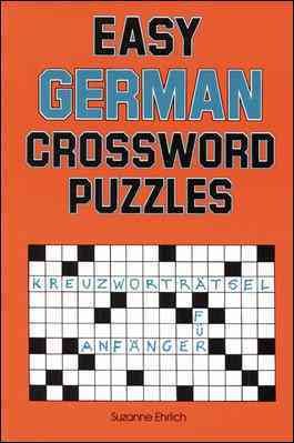 Easy German Crossword Puzzles (Language - German) (English and German Edition) cover