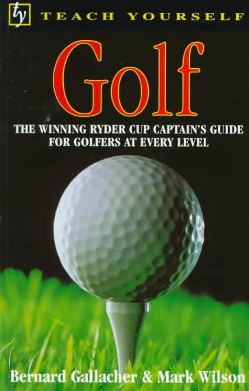 Teach Yourself Golf cover