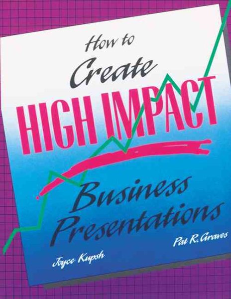 How to Create High Impact Business Presentations (Hardcover) cover