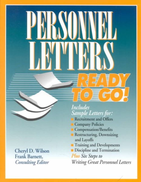 Personnel Letters Ready to Go! cover