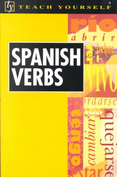 Teach Yourself Spanish Verbs cover