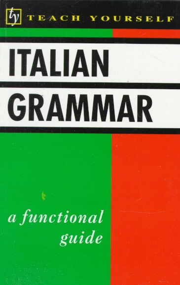Italian Grammar (Teach Yourself) (English and Italian Edition) cover