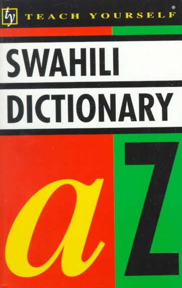 Teach Yourself Swahili Dictionary cover
