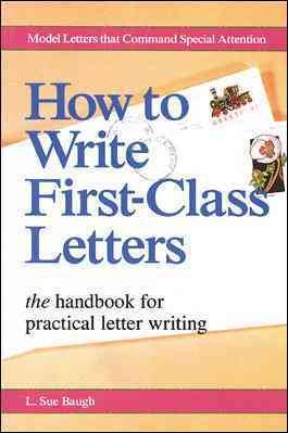 How To Write First-Class Letters (Careers) cover