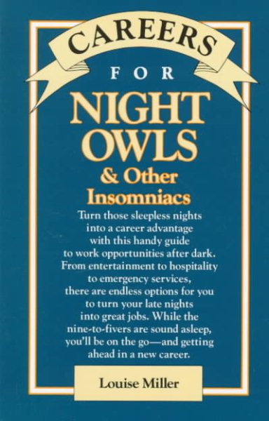 Careers for Night Owls & Other Insomniacs (Vgm Careers for You) cover