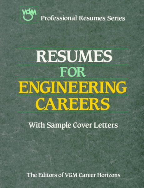Resumes for Engineering Careers (Resumes for Business Management Careers) cover