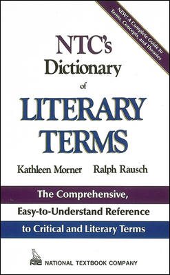 NTC's Dictionary of Literary Terms cover