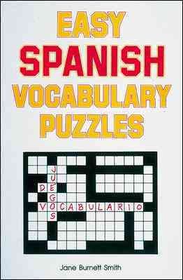 Easy Spanish Vocabulary Puzzles (Spanish Edition) cover