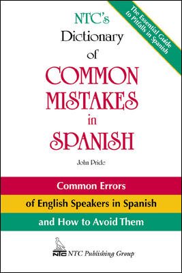 NTC's Dictionary of Common Mistakes in Spanish cover