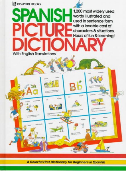Spanish Picture Dictionary cover