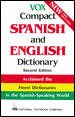 Vox Compact Spanish and English Dictionary cover