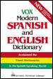 Vox Modern Spanish and English Dictionary (Vinyl cover) (VOX Dictionary Series) cover