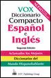 Vox Diccionario Compacto Espanol e Ingles cover