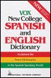 Vox New College Spanish and English Dictionary cover