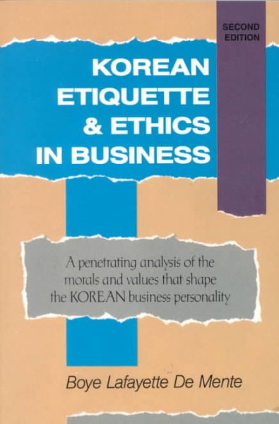 Korean Etiquette and Ethics in Business cover