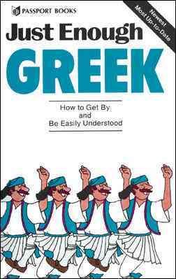 Just Enough Greek (Just Enough Phrasebook Series) cover