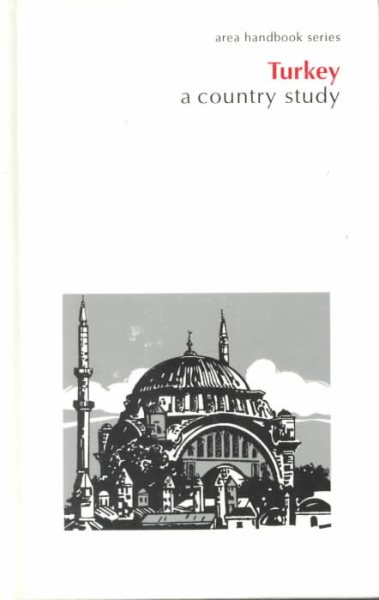 Turkey: A Country Study (Area Handbook Series) cover