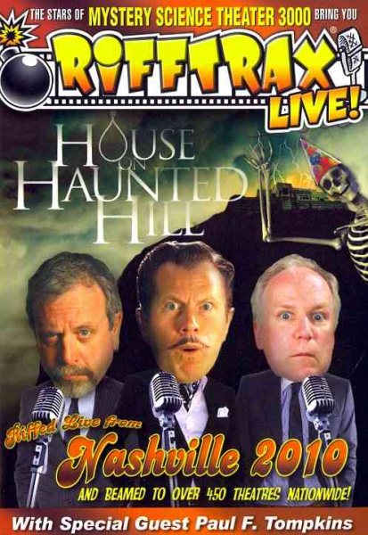 RiffTrax: LIVE! House on Haunted Hill cover