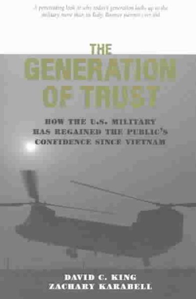 The Generation of Trust: Aei Press cover