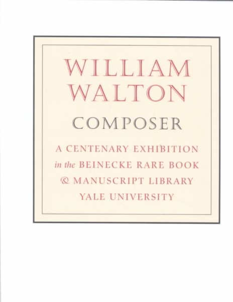 William Walton, Composer cover