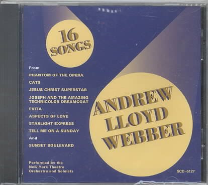 Andrew Lloyd Webber Songbook: 16 Songs cover