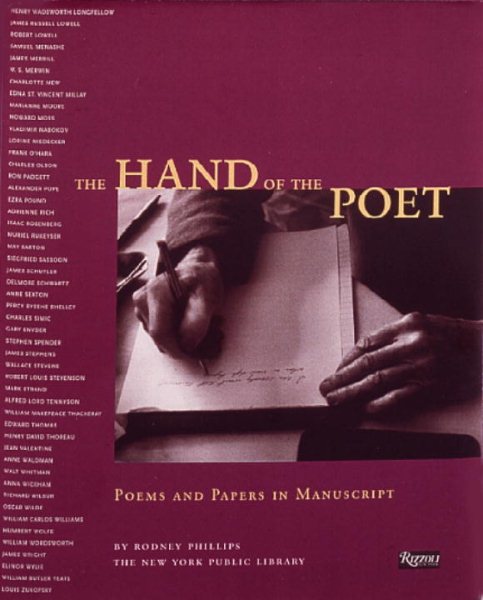 The Hand of The Poet: Poems and Papers in Manuscript cover