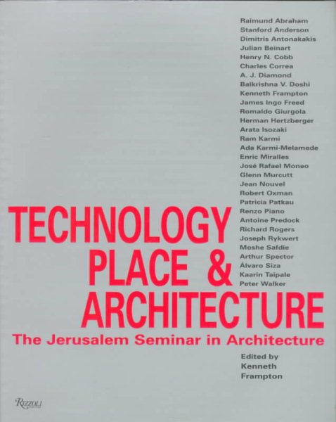 Technology Place & Architecture cover