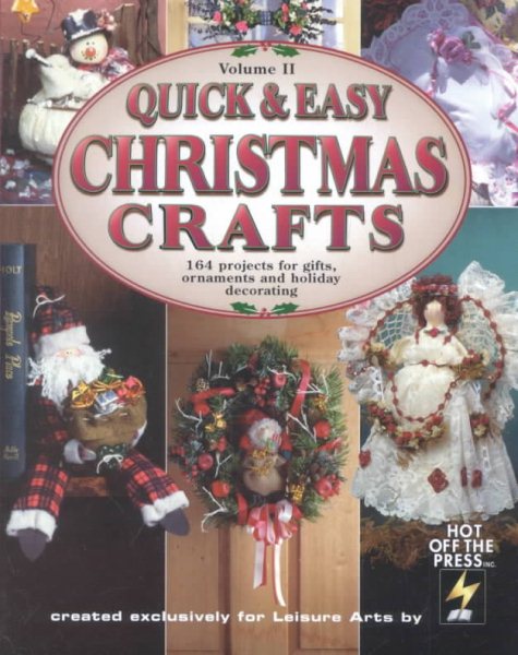 Quick & Easy Christmas Crafts II cover