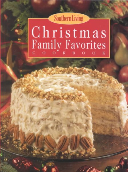 Southern Living Christmas Family Favorites Cookbook cover