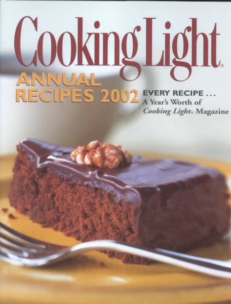 Cooking Light: Annual Recipes 2002 cover