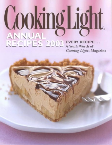 Cooking Light Annual Recipes 2003 cover