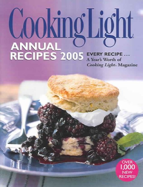 Cooking Light Annual Recipes 2005 cover