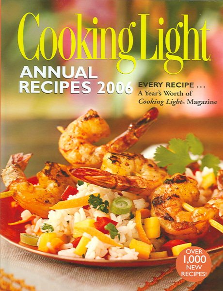 Cooking Light Annual Recipes 2006 cover