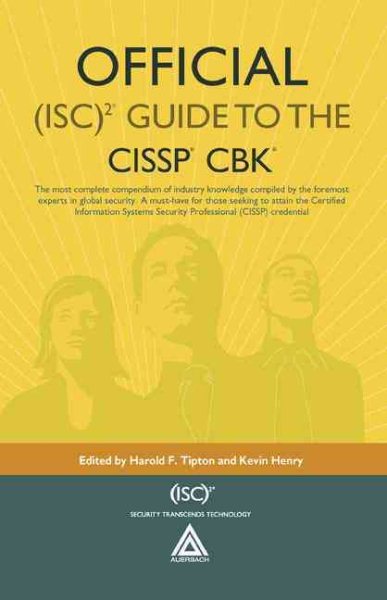 Official (ISC)2 Guide to the CISSP CBK ((ISC)2 Press) cover