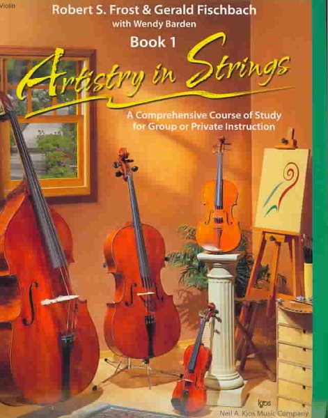 100VN - Artistry in Strings Violin Book 1 cover