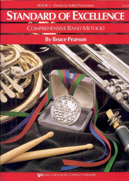 W21PR - Standard of Excellence Book 1 Drums and Mallet Percussion - Book Only (Standard of Excellence Comprehensive Band Method) cover