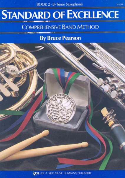 W22XB - Standard of Excellence Book 2 B-flat Tenor Saxophone (Standard of Excellence - Comprehensive Band Method) cover
