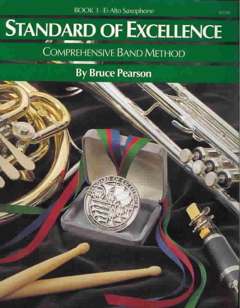 Standard of Excellence: Comprehensive Band Method, Book 3, E♭ Alto Saxophone cover