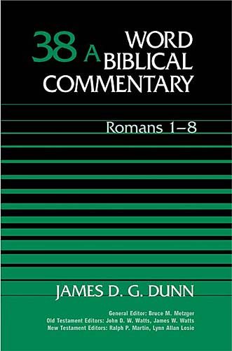 Word Biblical Commentary: Volume 38A, Romans 1-8 cover