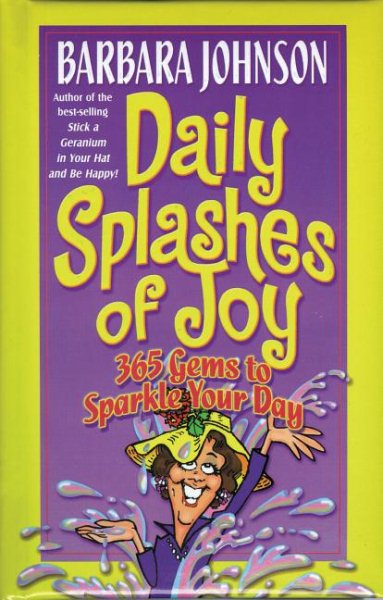 Daily Splashes Of Joy (Johnson, Barbara) cover