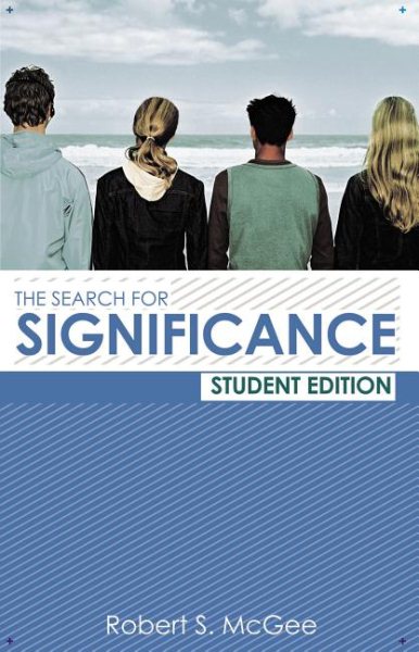 The Search for Significance Student Edition cover