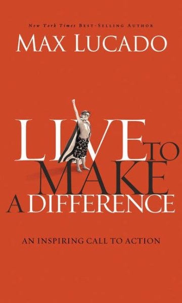 Live to make a difference cover