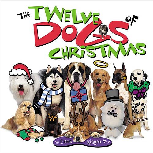 The 12 Dogs Of Christmas Board Book cover