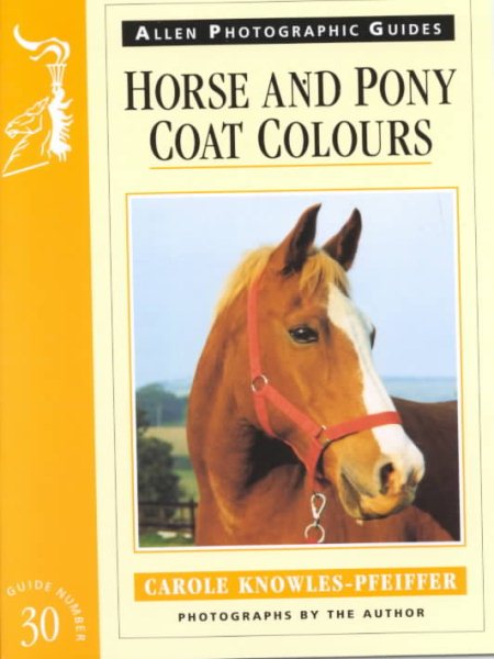 Horse and Pony Coat Colours cover