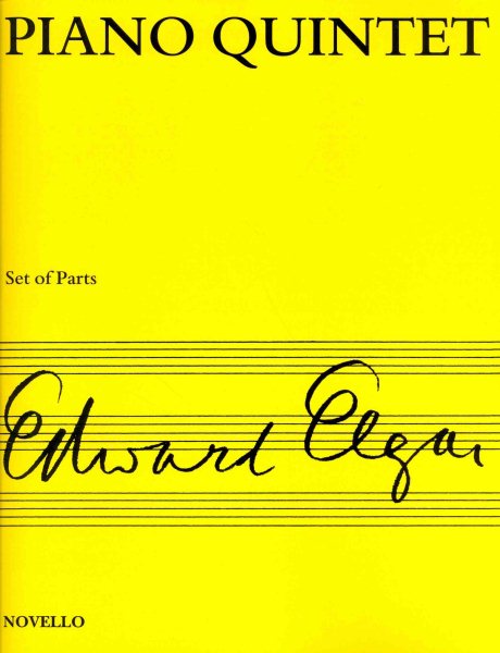 Elgar: Piano Quintet, Op. 84 cover