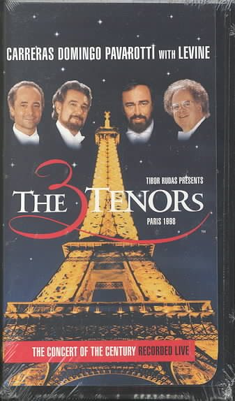 The 3 Tenors Paris 1998 [VHS] cover