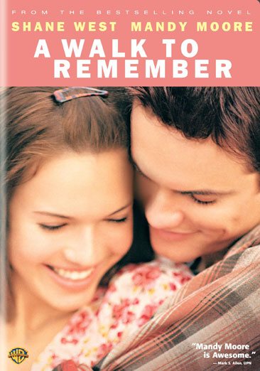 Walk to Remember, A (DVD) cover