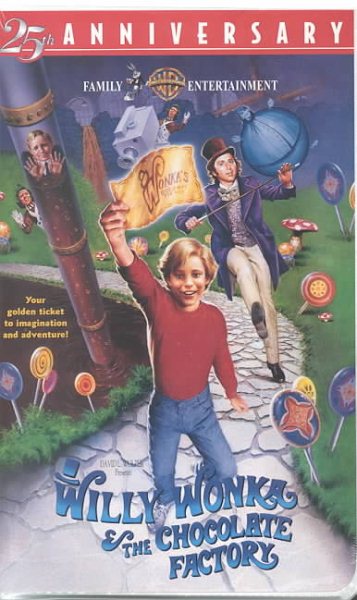 Willy Wonka & the Chocolate Factory [VHS] cover