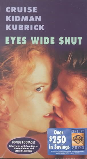Eyes Wide Shut [VHS] cover