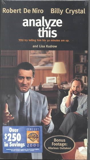 Analyze This [VHS] cover